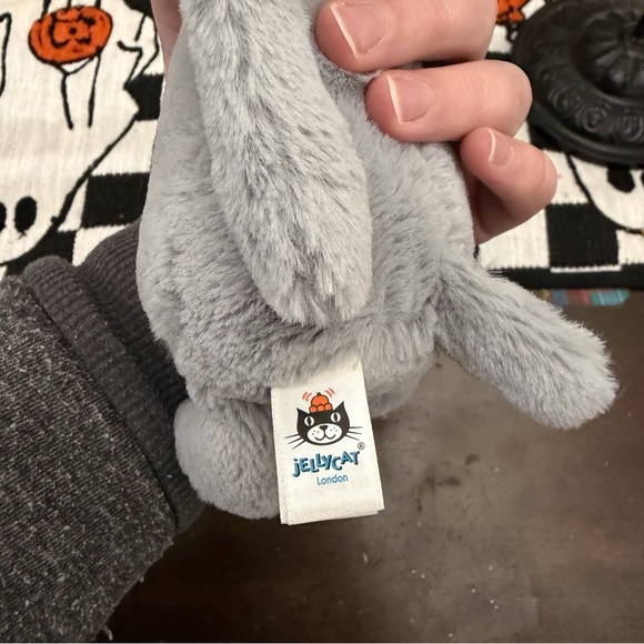 Extra Small Jellycat Soft Gray Elephant Plush - Picture 5 of 8